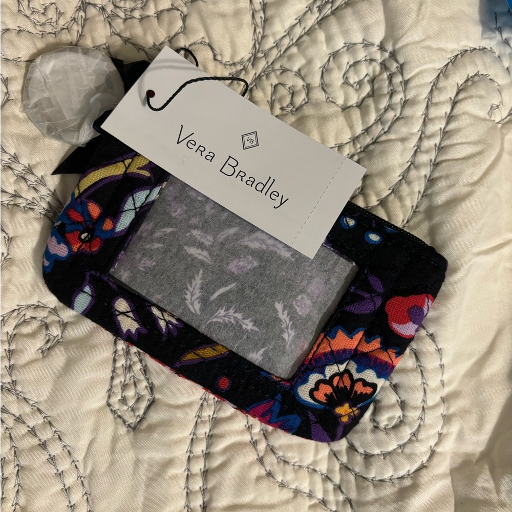 Vera Bradley ID with key ring NWT, - Picture 5 of 5